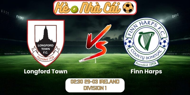 Soi kèo trận đấu Longford Town vs Finn Harps (02:30 29-03, Ireland Division 1) 8 Longford Town vs Finn Harps